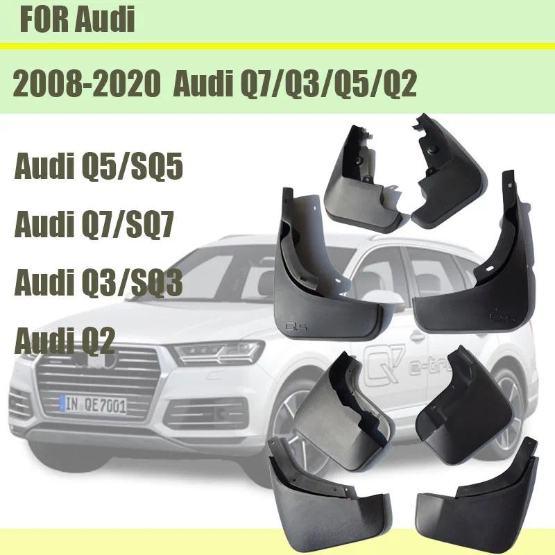 สําหรับ Audi Q3 Q5 Q7 Q2 Mudguards Audi Q3 Q5 Sline โคลนพนัง Q7 กีฬารถ Fenders splash guards auto อุ