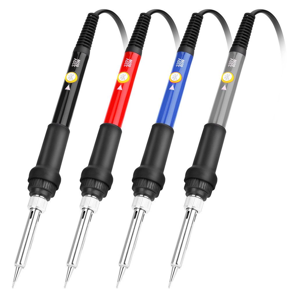 60W ปรับอุณหภูมิได้ จอแอลซีดีหัวแร้งไฟฟ้า electric soldering iron ปั๊มเครื่องมือเชื่อม ปรับอุณหภูมิได้ - รูปที่ 2