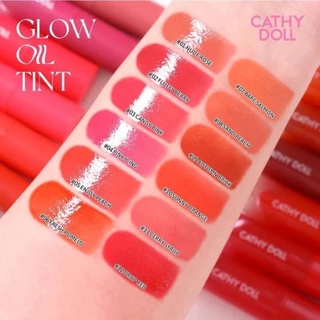 Cathy Doll Glow Oil Tint 2.4g เคที่ดอลล์ โกลว์ออยล์ทินท์ ทินท์ออยล์ บำรุงปาก สีชัด กลบสีปากคล้ำ ชุ่มชื้น ติดทน