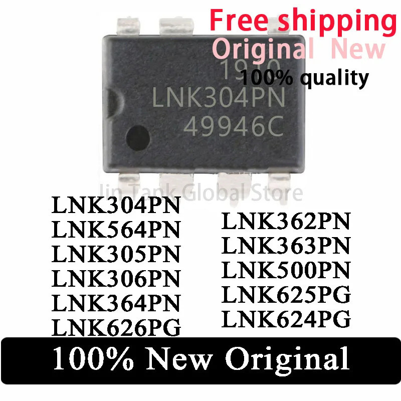 1-5PCS LNK304PN LNK564PN LNK305PN LNK306PN LNK364PN LNK626PG LNK362PN LNK363PN LNK500PN LNK625PG LNK