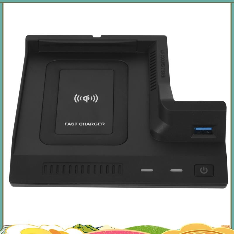 15W Wireless Charger ชาร์จโทรศัพท์สําหรับ W205 C43 C63 GLC 43 GLC X253 C Class GLC yehengh