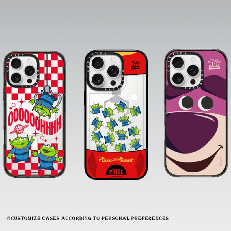 CASETY Toy Story 30th Friend Magnetic Case สําหรับ iPhone 16 16Pro 11 12 13 14 15 Plus Pro Max Hard Clear อะคริลิคปกหลัง