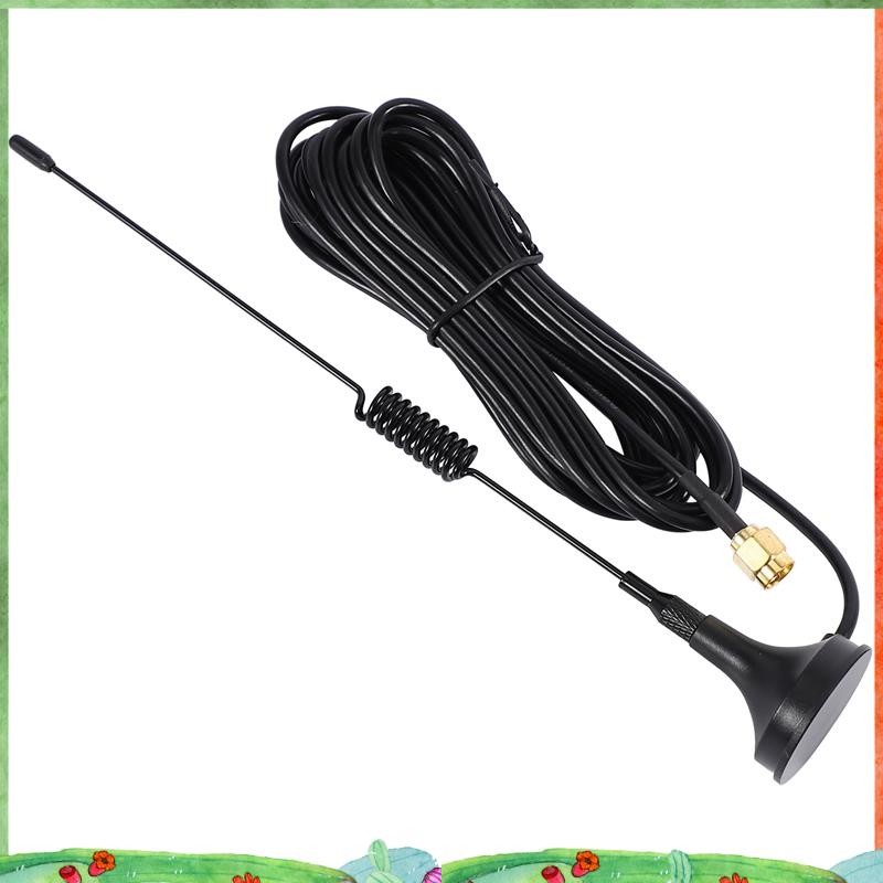 4G Monopole เสาอากาศดูดถ้วยแม่เหล็ก 3 เมตร Sma เสาอากาศความสูง 31 ซม. 10Dbi Gain Rg174 สําหรับ Sim76