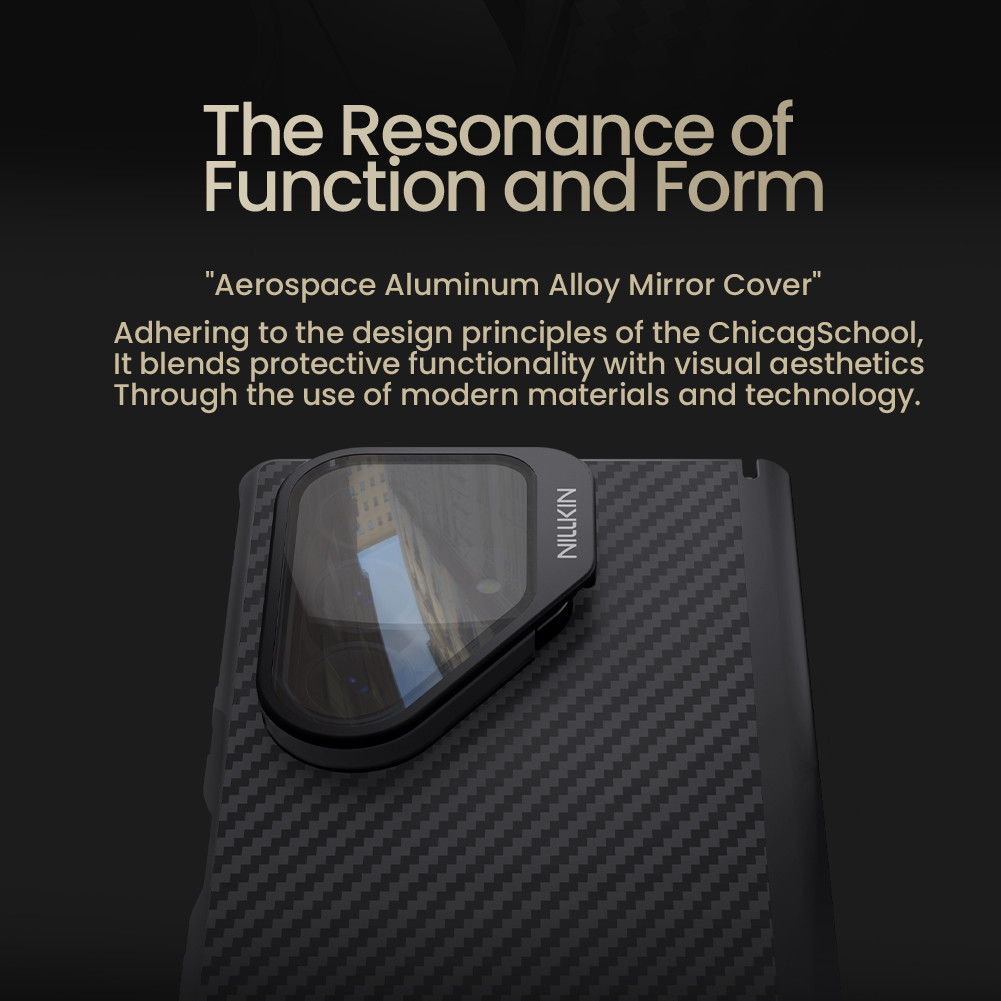 Nillkin พับกรณีสําหรับ Samsung Galaxy Z พับ 7 / Fold7 Aramid Fiber + TPU CarboProP กรณีแม่เหล็ก (ฝาครอบโปร่งใส) - รูปที่ 5