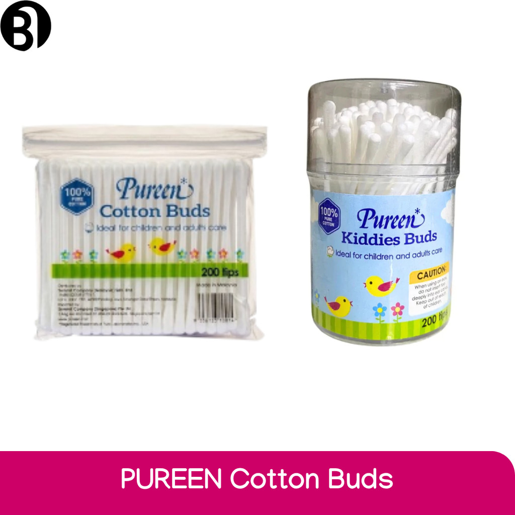 PUREEN Cotton Buds Babies/Kiddies