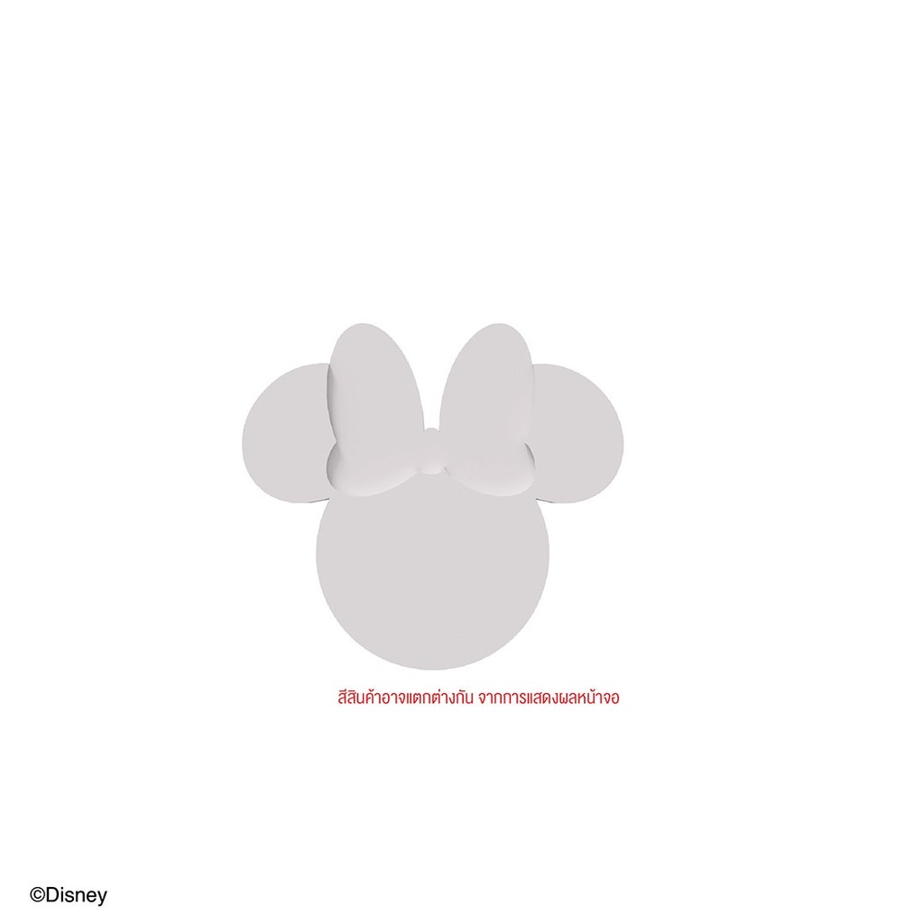 Disney Home มือจับ DISNEY รุ่น MICKEY-MINNIE สีขาว (11x7x8 ซม.) แบรนด์ DISNEYHOME