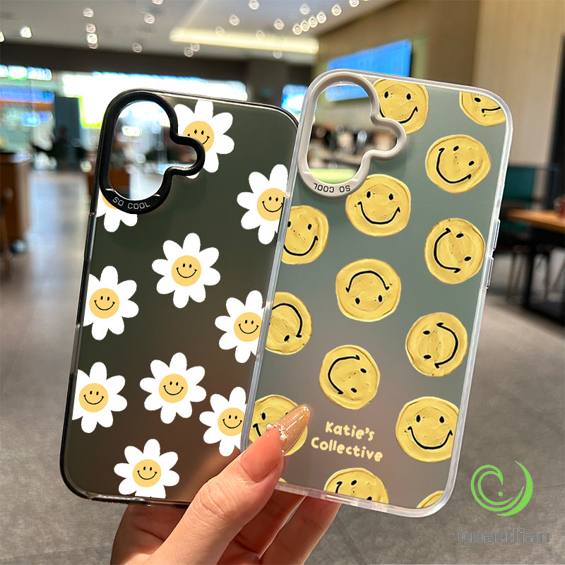 For iPhone เคสไอโฟน 13 14 11 Pro สัญลักษณ์สีเหลือง  15 16 Plus 12 16 Pro Max 15 14 PRO 11 MAX X XS MAX XR 7/8PLUS