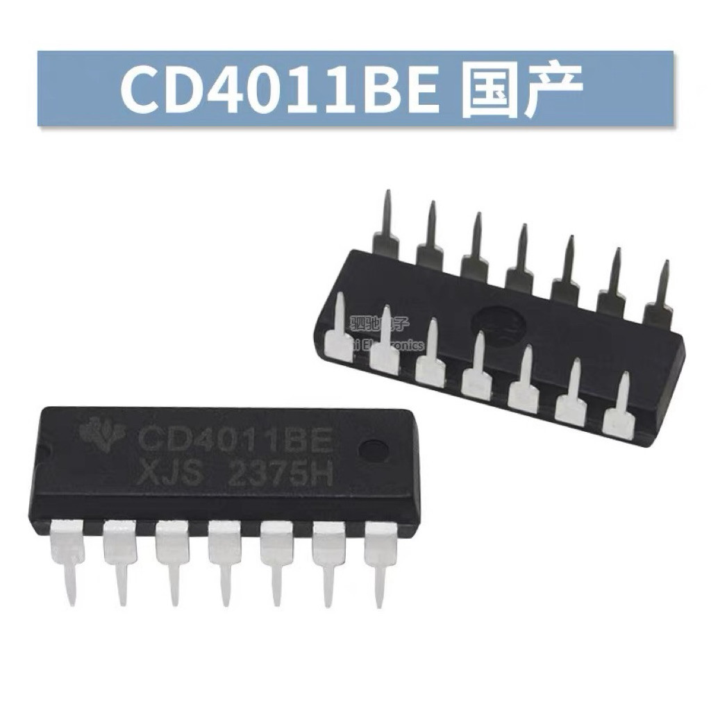 ร้านในไทย ส่งไว HCF4011BE ใหม่แท้ CD4011BE NAND gate IC DIP-14