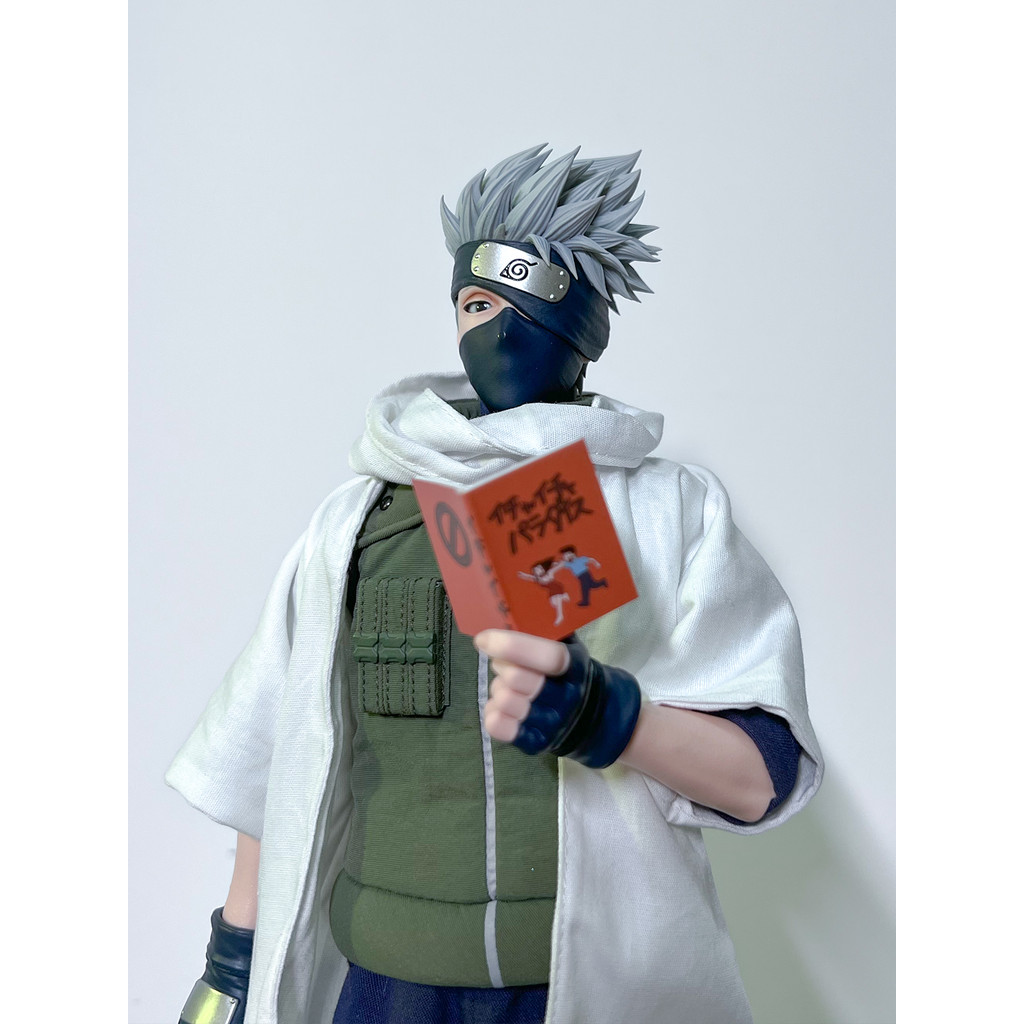 [โปรโมชั่นพิเศษ] พร้อมสต็อก Naruto Kakashi เสื้อคลุมตารุ่นที่หกเหมาะสําหรับ RocketToys1/6 Soldier No