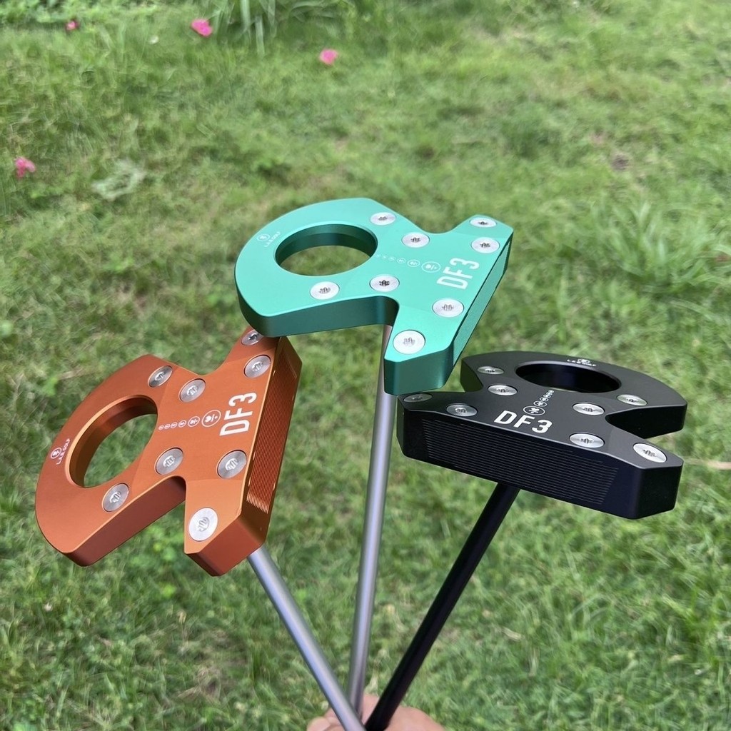 Golf Putter DF3 หัวใหญ่ ด้ามจับสมดุล สําหรับทั้งผู้ชายและผู้หญิง สีเขียว