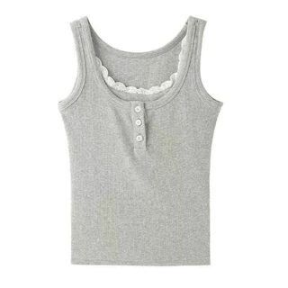 พร้อมส่งเสื้อกล้ามเย็บลูกไม้สำหรับผู้หญิงในช่วงฤดูร้อนสไตล์ใหม่ของผู้หญิงที่ร้อนแรงเสื้อ