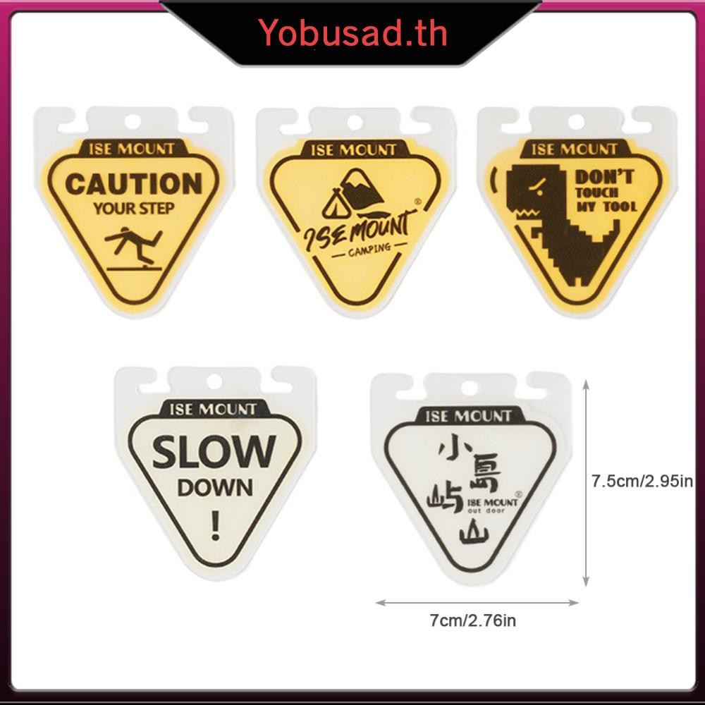 เต็นท์เชือกOutdoor Camping พร้อมอุปกรณ์ความปลอดภัยและป้ายเตือนแสง - รูปที่ 7