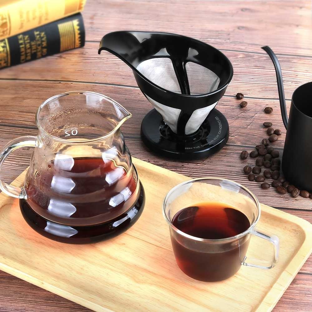 1CLICK2BUY iCafilas V60 กรองกาแฟ Dripper พร้อมกระดาษกรอง 30 ชิ้น