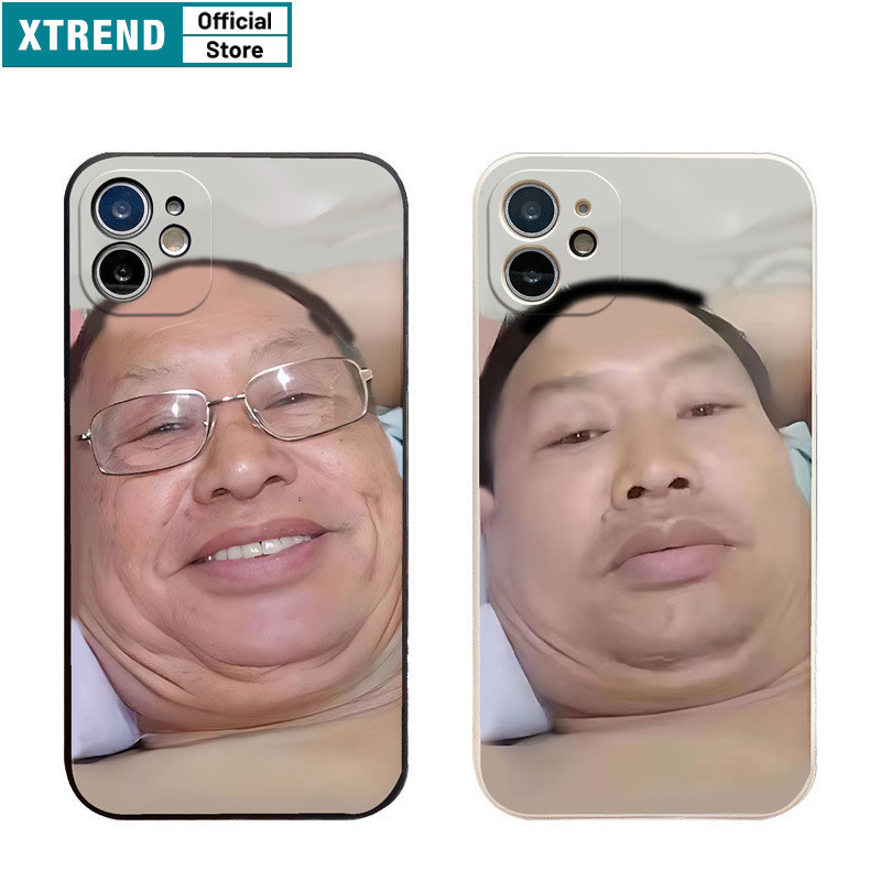 Xtrend ตลกที่ไม่ซ้ํากัน Big Faced แว่นตา Man รูปแบบเคสโทรศัพท์สําหรับ Iphone 16 15 14 12 13 11 Pro Max IP 7 8 Plus Iphon X XR Xs Max TPU ซิลิคอน Softcase พรีเมี่ยมกันกระแทกปกหลัง