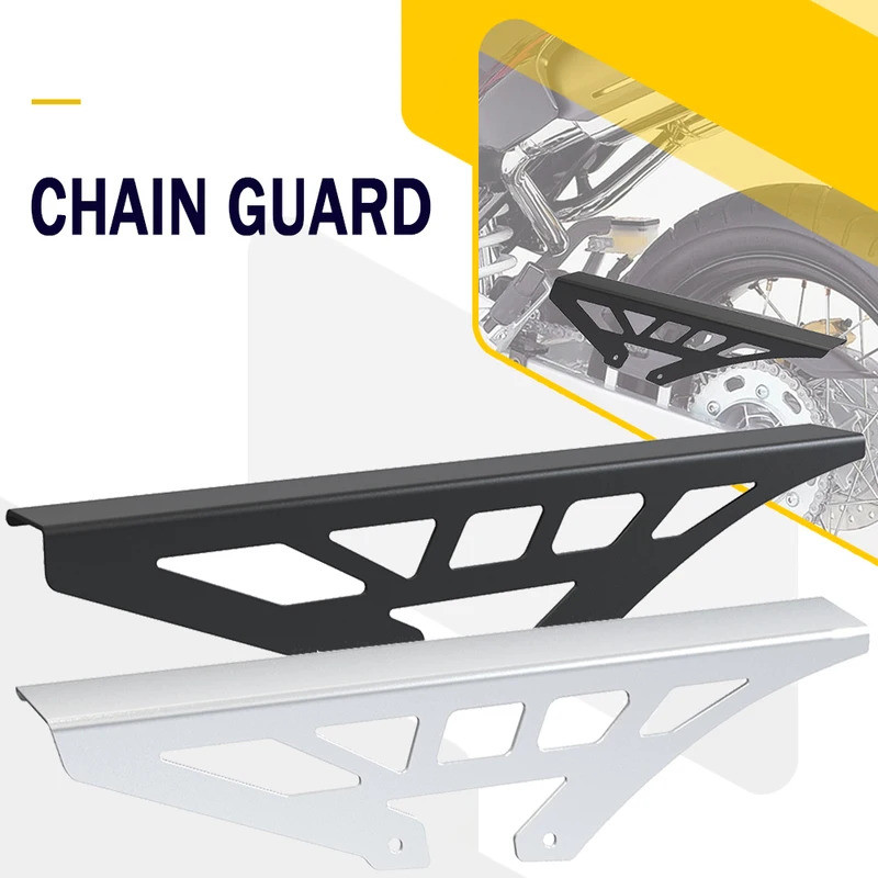 อุปกรณ์เสริมรถจักรยานยนต์ Chain Guard Cover Sprocket Protection สําหรับ Honda NX650 Dominator SLR650