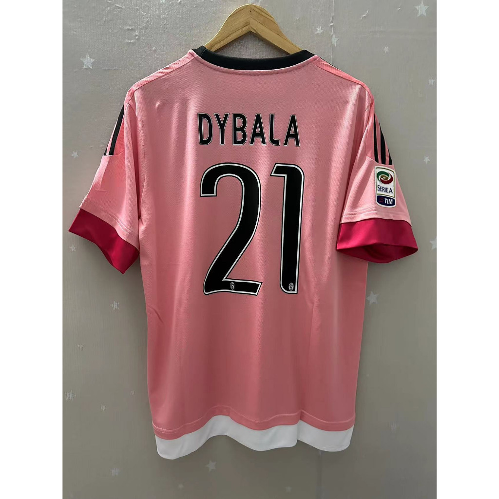 เสื้อฟุตบอล Juventus Retro Away Jersey ลาย Dybala Pogba เหมาะสำหรับแฟนคลับ