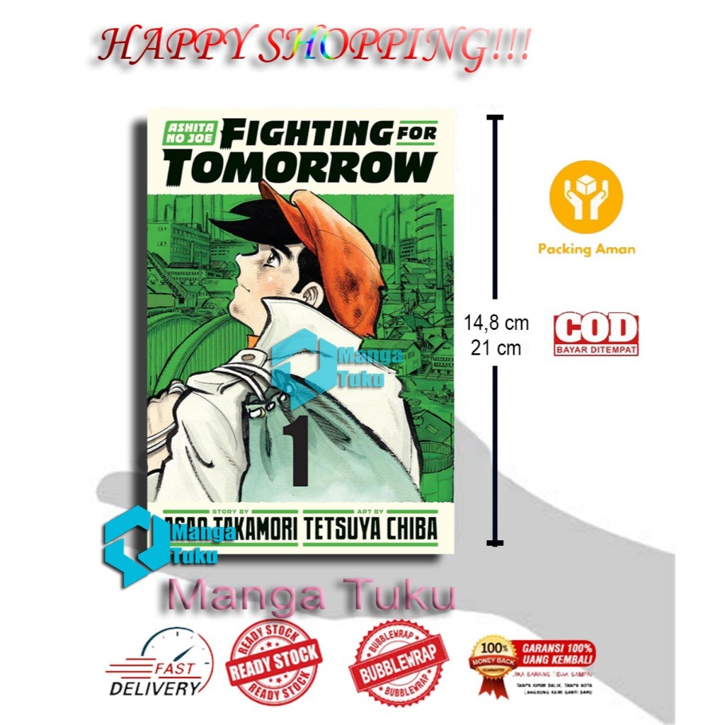 การ์ตูนมังงะ: Ashita no Joe - Fighting for Tomorrow v01 (Omnibus Edition) - Manga Tuku