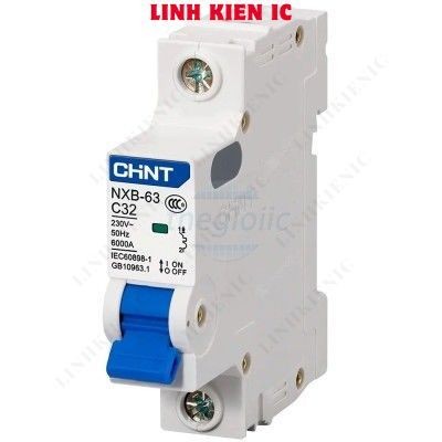 NXB-63 1P C32 6kA Aptomat MCB CHiNT 1 เสา 32A Linhkien IC
