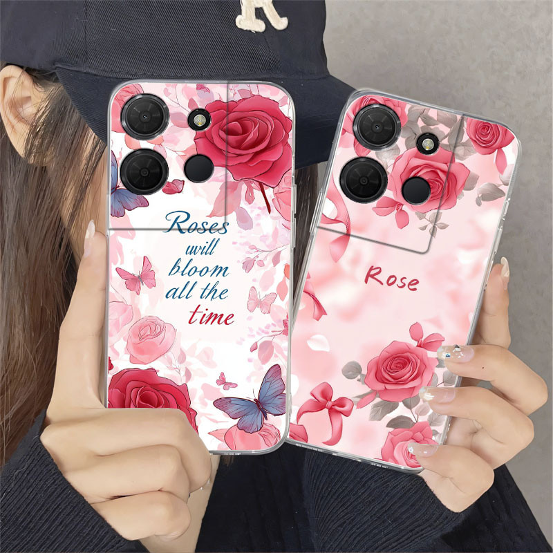 สําหรับ TCL 503 T442M 505 กรณีซิลิโคนอ่อนเคสโทรศัพท์สําหรับ TCL 501 505 TCL503 หรือ ZTE A75 A35 หินอ