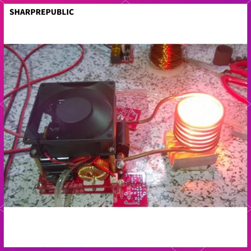 [Sharpublic] 20A ZVS INDUCTION HEATING BOARD MODULE FLYBACK DRIVER HEATER W/IGNITION COIL