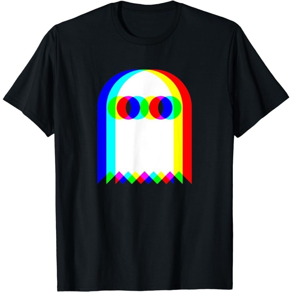 Ghost Trippy Vaporwave Halloween Techno Rave Edm Music Party เสื้อยืด S ~ 5XL