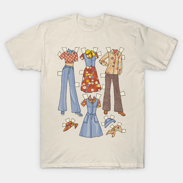 เสื้อยืด Vintage Groovy Threads Cotton 100% - รูปที่ 1