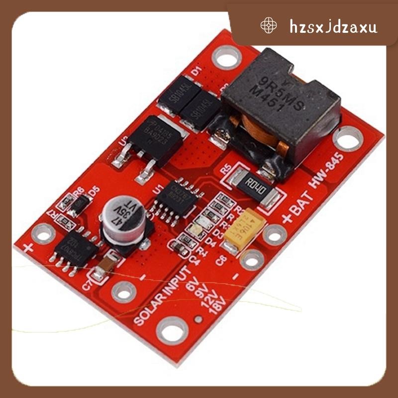 hzsxjdzaxu3S 3A 12V MPPT พลาสติกโมดูลควบคุมพลังงานแสงอาทิตย์ CN3767/CN3722 พร้อมตัวบ่งชี้ LED สําหรั