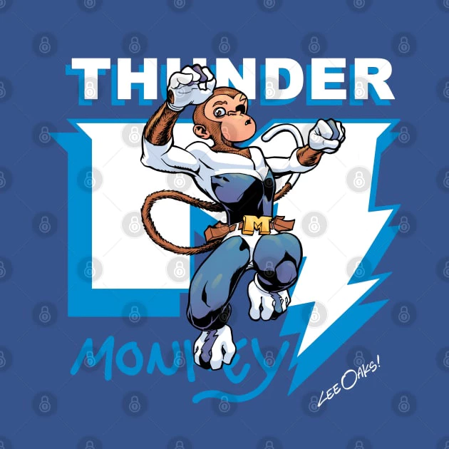 เสื้อยืด Vintage Classic Thunder Monkey T-Shirt thumbnail 9