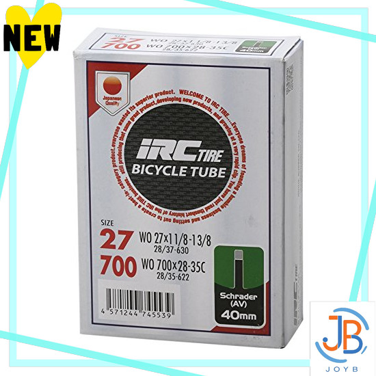 Direct From Japan IRC tire Bicycle Tube WO 700 x 28C-35C, 27 x 1 1/8-1 3/8 US Valve 40mm 28950J