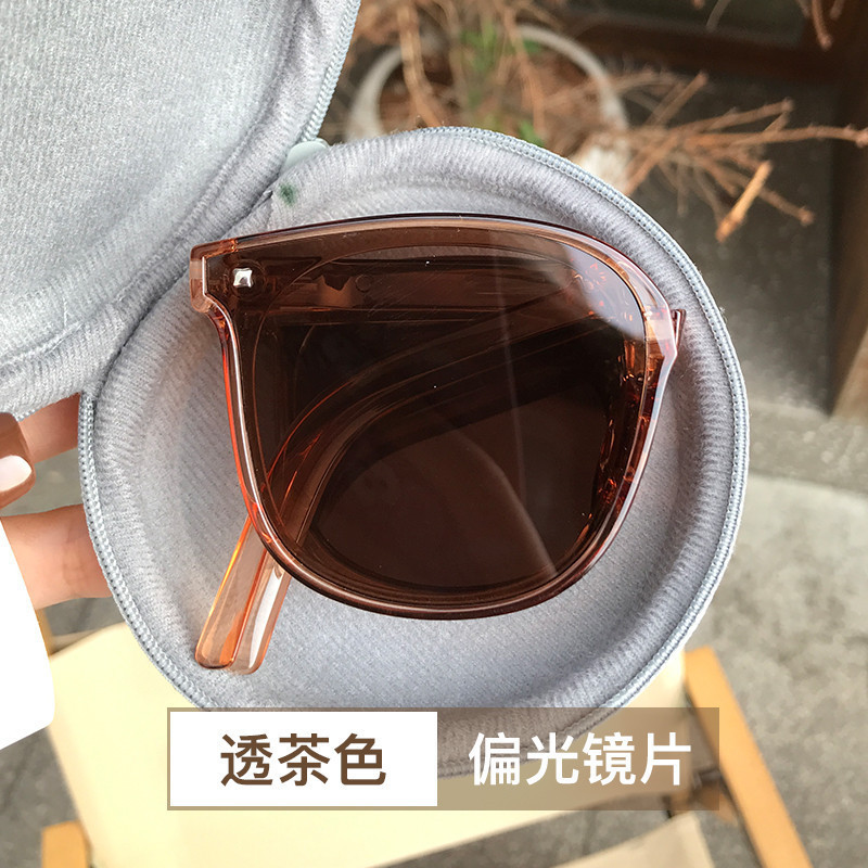 พับPolarized Polarizeกลางแจ้งพับได้สะดวกShadeแว่นตากันแดดกรอบขนาดใหญ่Retro Anti-uv Lightแว่นตากันแดด