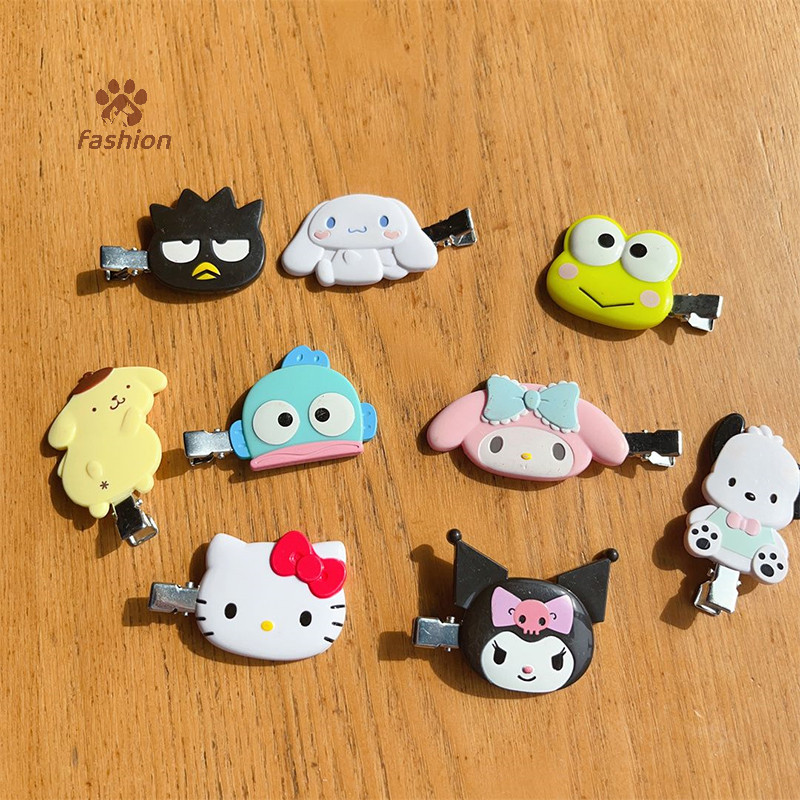 ซื้อ [แฟชั่น] Kawaii Sanrio กิ๊บติดผมน่ารักการ์ตูน Hairpin Headwear น่ารักด้านข้าง Bang คลิปสําหรับสาวผู้หญิงอุปกรณ์เสริมผมของขวัญ {TH}