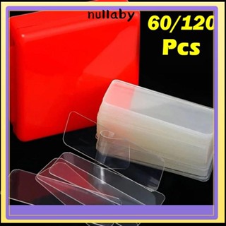 Nullaby 60 ชิ้น/120 ชิ้นกาวสองหน้า, กันน้ําสติ๊กเกอร์ติดผนัง…