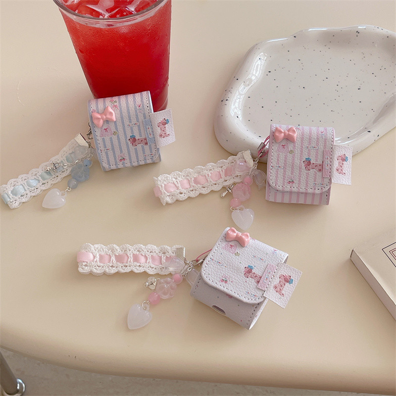 Graffiti puppy สําหรับ Airpods 1/2 3 Pro Pro2 pro3 Airpods4 ชุดหูฟังไร้สายบลูทูธป้องกันกรณี AirPods Pro i3 i4 pro3 หูฟังป้องกันกรณี - รูปที่ 7