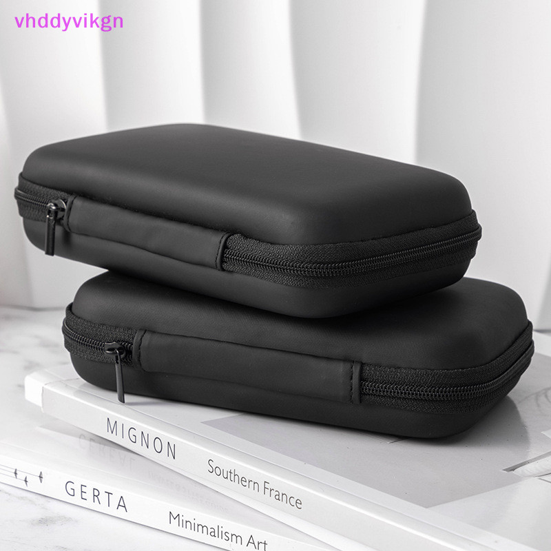 Vhdd แบบพกพา Mini 3C Hard Shell Digital Gadgets กระเป๋าเก็บหนังเทียมหูฟัง Charger Case สายเคเบิลข้อมูล U Disk Organizer TH