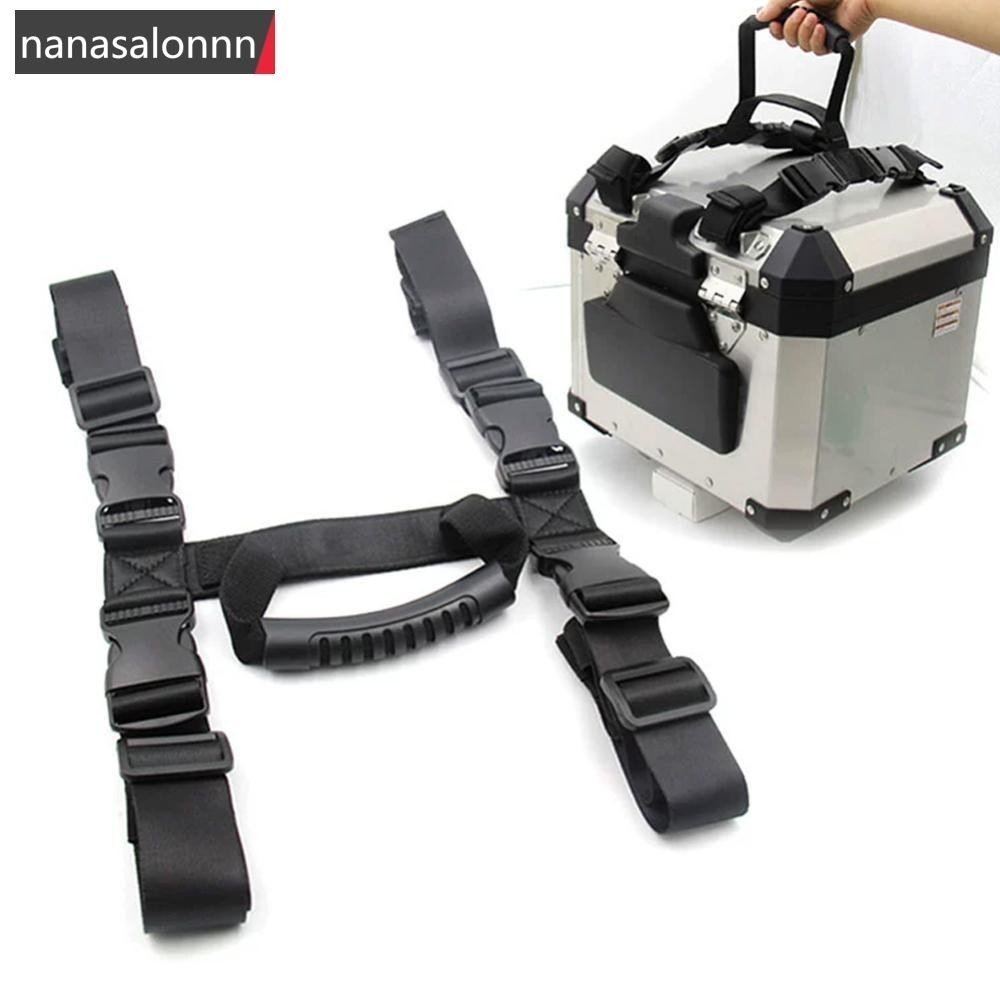 Nanasn| 1pc จับเชือกกระเป๋าเดินทางสําหรับ Pannier ด้านข้างกล่องอลูมิเนียมกล่อง Trunk สําหรับ BMW R1200GS ผจญภัย R1250GS ADV LC F700GS F800GS E3V1