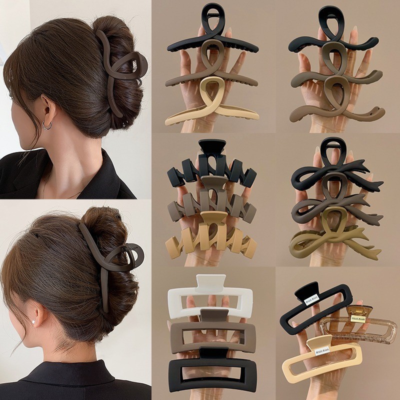 [กิ๊บติดผมขนาดใหญ่] คลิปฉลามอะคริลิกแฟชั่นเกาหลี - รูปที่ 2