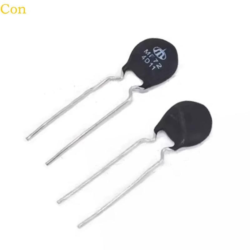 Con 100 ชิ้น NTC Thermistors Resistor MF72 4D11 Inrush Current Limiter อุณหภูมิ