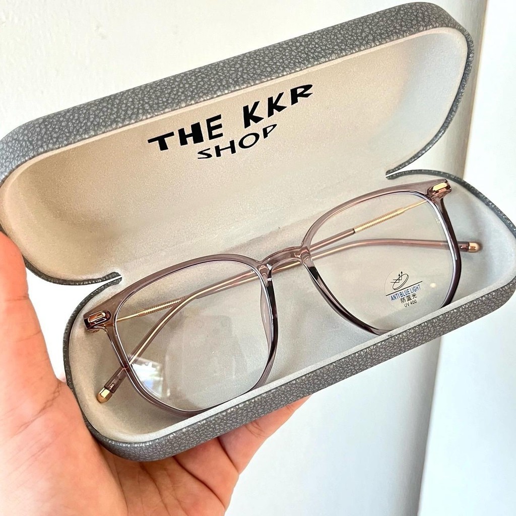 Blue block แว่นกรองแสงบลูบล็อค TR0125 สายตาปกติ/สายตาสั้น ใส่ได้ทุกโอกาส - รูปที่ 4