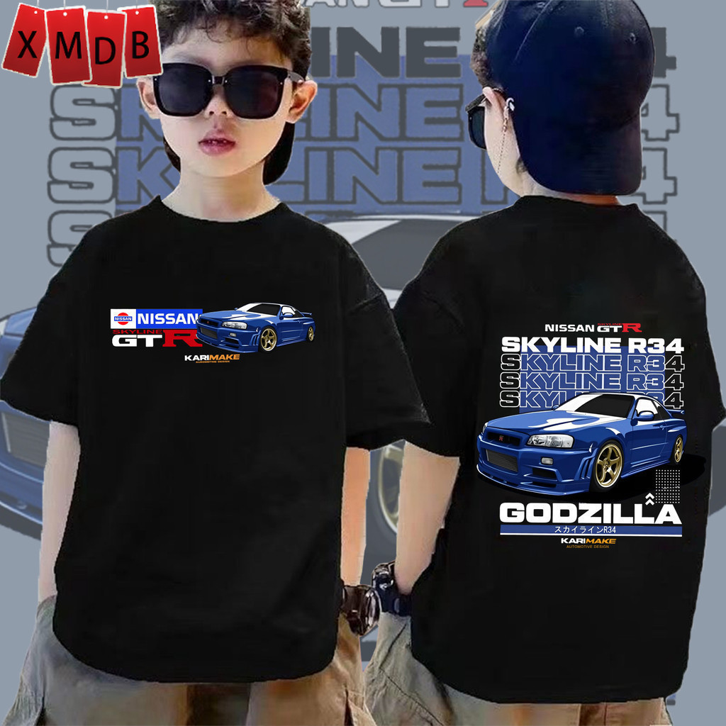 【พร้อมส่ง】เสื้อยืด เสื้อเด็ก The 911 GT3 RS t shirt ผ้าคอตตอน ไม่หด ยับยาก 100-150cm ⭐3