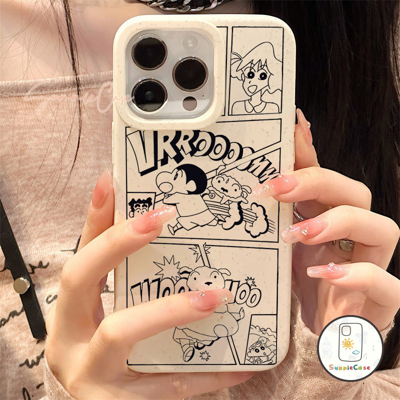 การ์ตูนดูเดิลเคส ชินจังSamsung A54 A04s A25 A52 A50 A21s A24 A32 A12 A05 A15 A05s A03s A14 A23 A02s A33 A04E A12 A13 A03