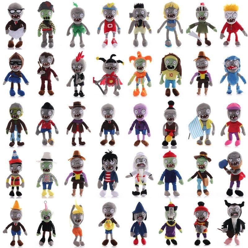 86ประเภท Plants vs. Zombies Series Plush Dolls ตุ๊กตาเด็กของเล่นน่ารัก