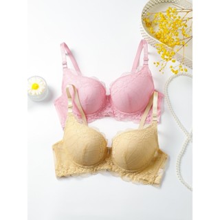 เสื้อใน #3388 บราลูกไม้แฟชั่นมีฟองน้ำมีโครง ใส่สบาย อก36-42 …