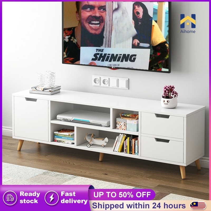 Aihome 5Feet  TV Cabinet TV cabinet/Tv Media Storage Cabinet/ Tv console/Entertainment Unit Nordic M