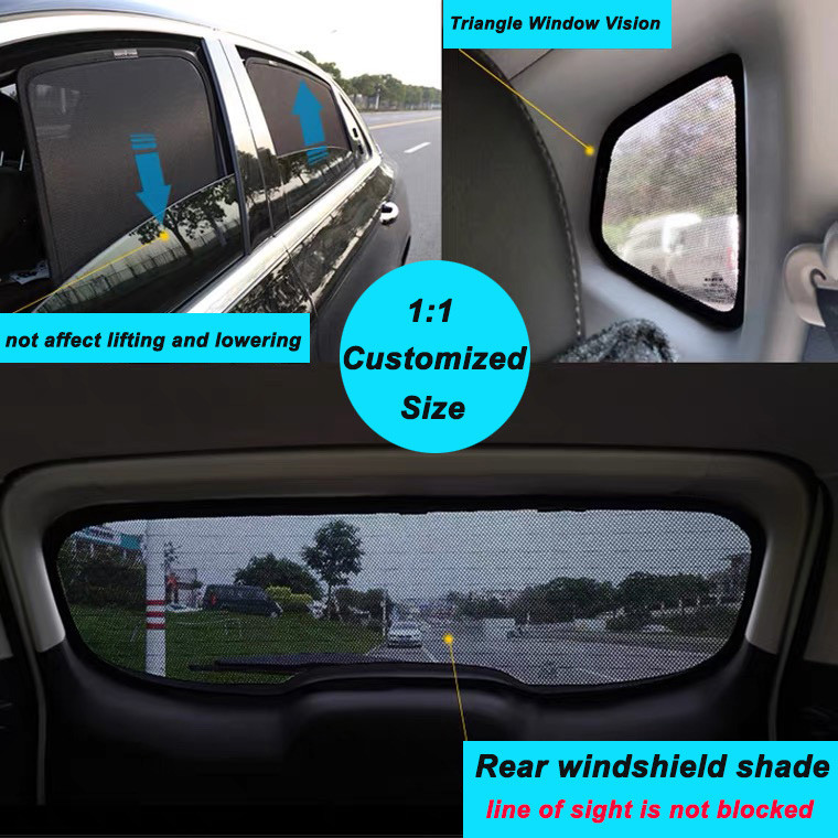 แนะนำ ผ้าม่าน ผ้าม่านรถบังแดดสําหรับ Isuzu MU-X RF MUX 2014-2020 รถหน้าต่างด้านข้างบังแดดกระจกแม่เหล็ก Sun Shade พลังงานแสงอาทิตย์ Parasol เด็กผ้าม่าน ราคาพิเศษ มีเก็บเงินปลายทาง