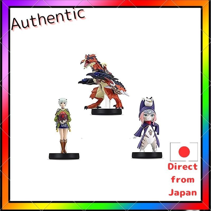 Monster Hunter Stories 2 amiibo 3-Pack Set: Ruin Reus + Ena + Tsukino