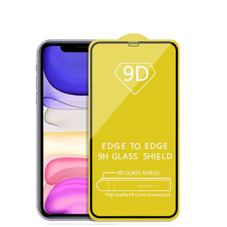 ฟิล์มแข็ง ความละเอียดสูง พร้อมฟิล์มบาง เต็มจอ 9D ทุกรุ่น11 For iPhone12 13 14 15Pro MAX X XS XR XS 7 8Plus SE2020#9D