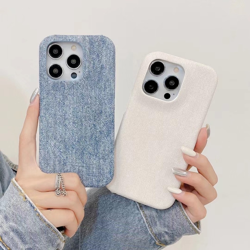 Denim หนังคุณภาพสูง Samsung Galaxy A55 A13 4G 5G A14 A15 A22 A24 A25 A32 A25 A33 A32 A34 A35 A34 5G 