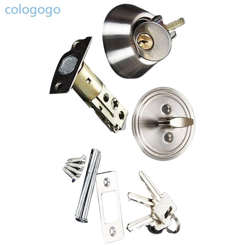 Colo สแตนเลส Keyed Entrance ประตูล็อคกุญแจประตูด้านหน้า Entrance Lockset Handleset ประตู Hardw