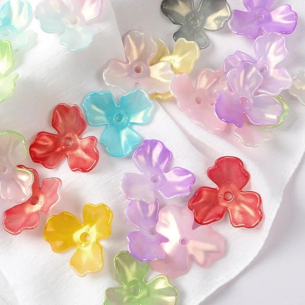 10ชิ้น36มิลลิเมตรอะคริลิกลีบถาดดอกไม้ขนาดใหญ่ลูกปัดหมวกสําหรับ ทําเอง กิ๊บ ต่างหูเครื่องประดับทําอุปกรณ์