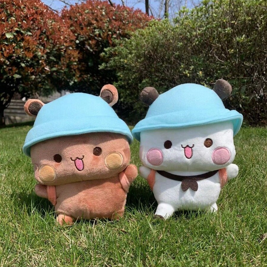 น่ารัก Kawaii Bubu และ Dudu Panda ตุ๊กตาของเล่นการ์ตูน Panda หมีตุ๊กตา Kawaii สัตว์ตุ๊กตาหมอนนุ่มสําหรับเด็กของขวัญวันเกิด